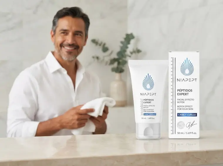 Niapept · Crema facial con péptidos, 50 ml Puerto Rico: ¿Para quién es Niapept y quién debe hacer una prueba antes?