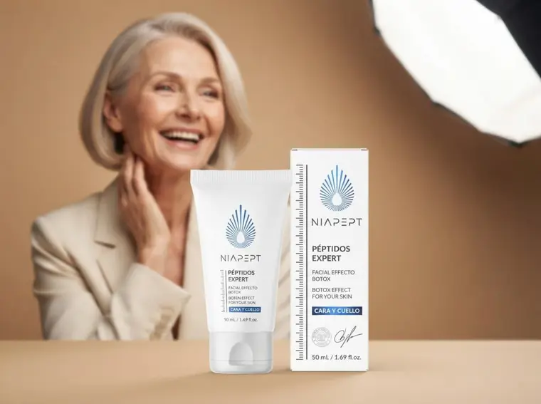 Niapept · Gesichtscreme mit Peptiden, 50 ml Deutschland: Niapept Schritt für Schritt auftragen