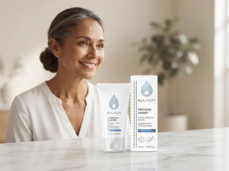 Niapept · Crema facial con péptidos, 50 ml Puerto Rico: Ácido hialurónico: hidratación que no pesa
